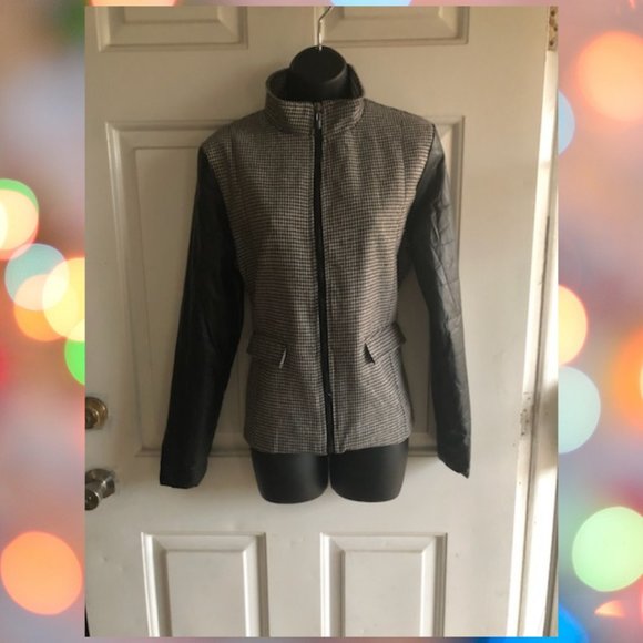 BB Jeans Jackets & Blazers - Black & White Jacket